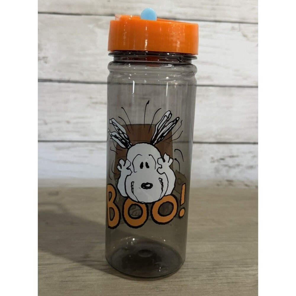 2016 Zak! Snoopy Cup Tumbler with lid for kids Halloween Boo Pumpkin